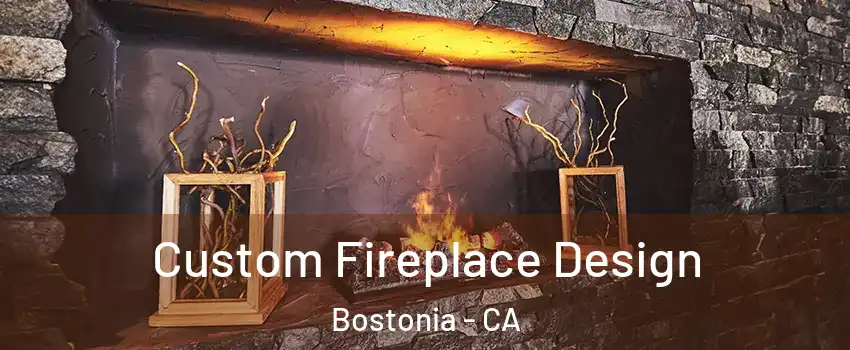  Custom Fireplace Design Bostonia - CA