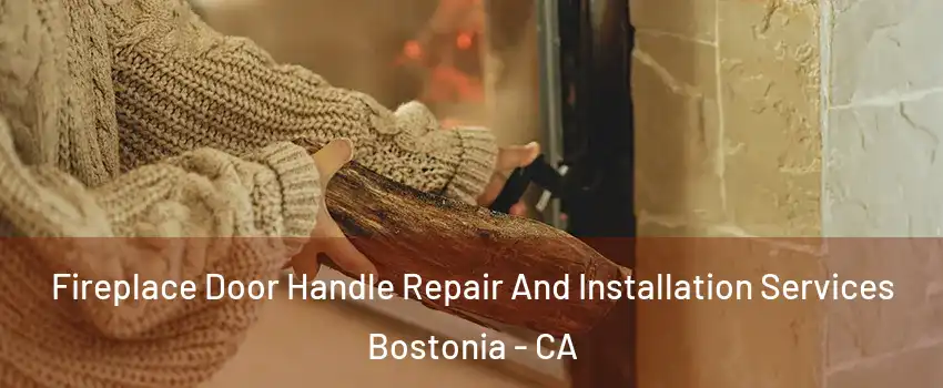  Fireplace Door Handle Repair And Installation Services Bostonia - CA