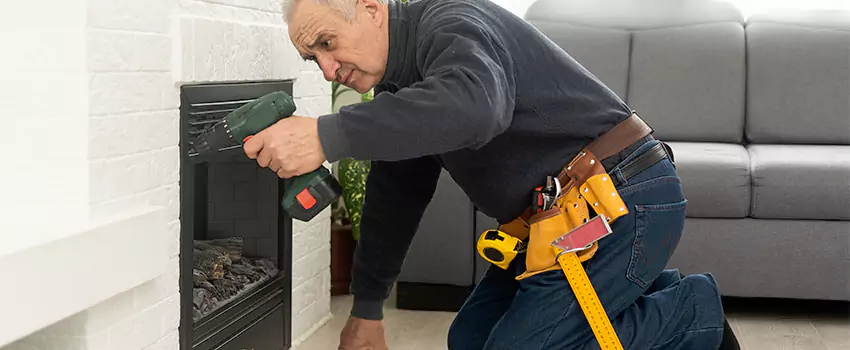 New Indoor Fireplace Installation in Bostonia, California