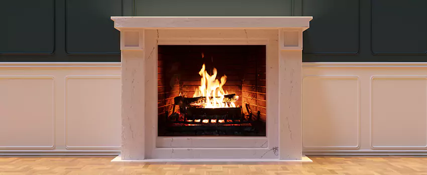 Open Flame Wood-Burning Fireplace Installation Services in Bostonia, California