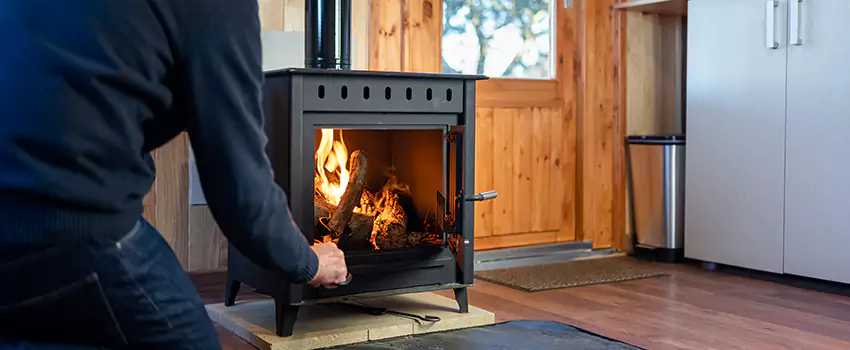 Open Hearth Wood Fireplace Installation in Bostonia, CA