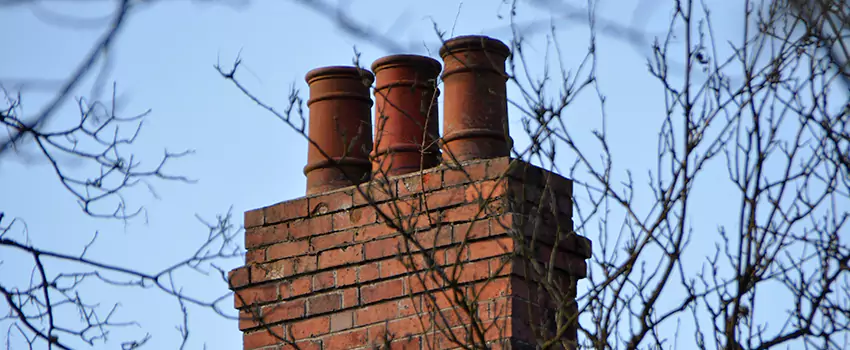 Chimney Crown Installation For Brick Chimney in Bostonia, California