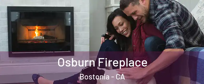  Osburn Fireplace Bostonia - CA